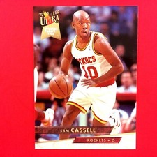 Sam Cassell 1993-94 Fleer Ultra Rookie Card #254 NBA Houston Rockets. rookie card picture