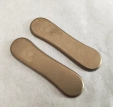 1 Pair Custom Made Brass Knife Handle Scales for 65mm Wenger Swiss Army Knives