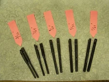 10 Stanley Yankee Push Drill Bit Point 3/32 7/64 9/64 5/32 11/64 Fit 41Y 043 049