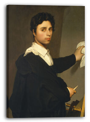 Kunstdruck ? Madame Gustave Héquet - Ingres (1780-1867) als junger Mann