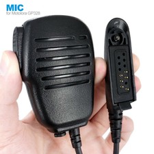 Water Resistant Speaker Mic PTT Microphone for Motorola GP328 GP338 PG380 Radio