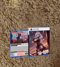 Scarlet Nexus PS5 CUSTOM COVER & CASE - NO GAME