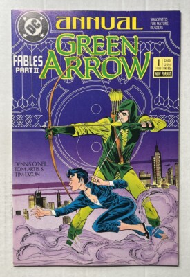 Green Arrow Annual #1 1988 DC Comic Book