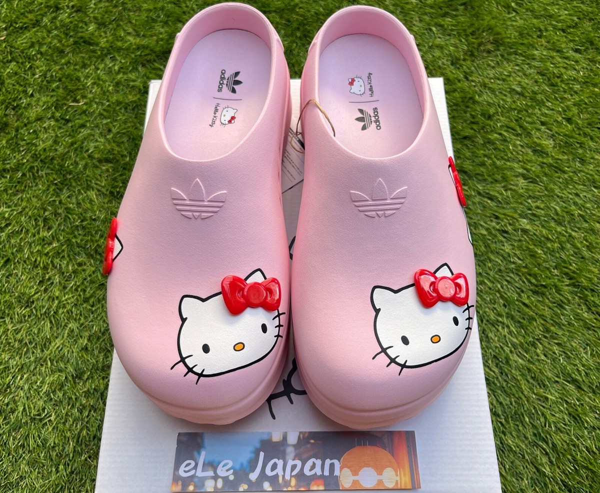 adidas ADIFOM STAN SMITH HELLO KITTY MULES IG4446 Clear Pink adidas ADIFOM STAN SMITH HELLO KITTY MULES IG4446 Clear Pink