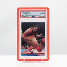 Wrestling 1998 Bandai Scott Steiner NJPW #83 PSA 10 Gem Mint