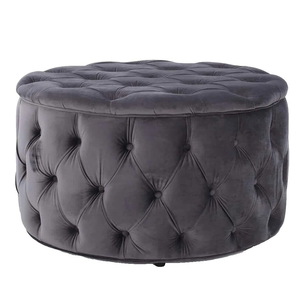 Оттоманки, скамейки для ног и пуфики искусственная замша