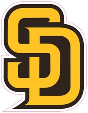 San Diego Padres Vinyl Decal Sticker Car Truck Bumper Tumbler Mug