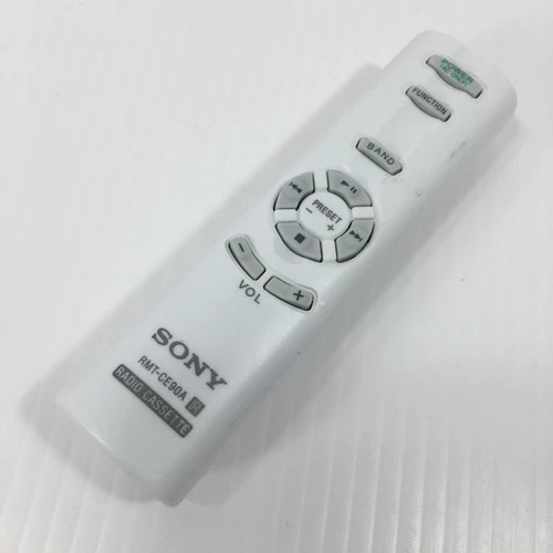 Sony Personal Boom Box Remote Control RMT-CE90A White Radio Cassette Canada Ver.