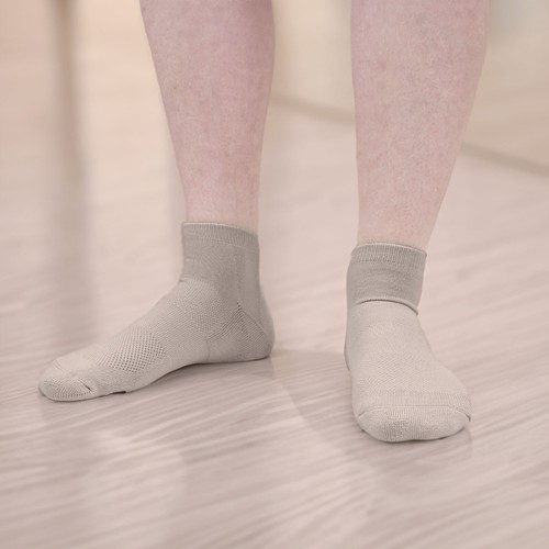 Calcetines de cuarto atléticos unisex de fibra de bambú deportes superiores de absorción de rayos - Imagen 26 de 61