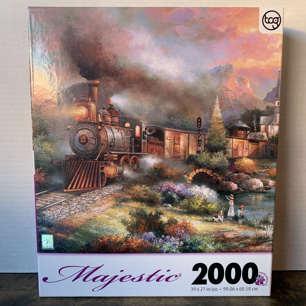 Sure-Lox Majestic 2000 Piece Jigsaw Puzzle Maryland Mountain