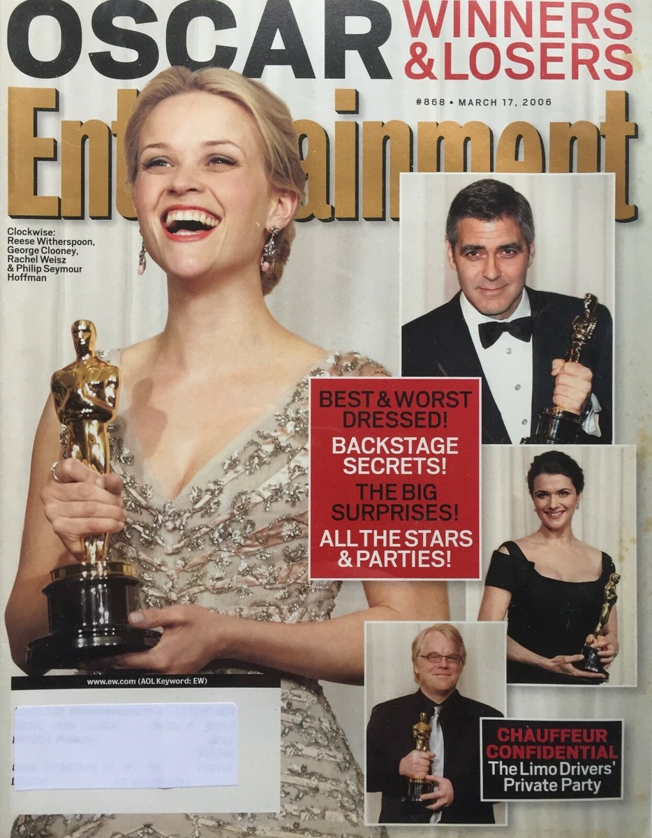 Oscar Reese Witherspoon Forest Whitaker, Winner Of Best Actor For 'The