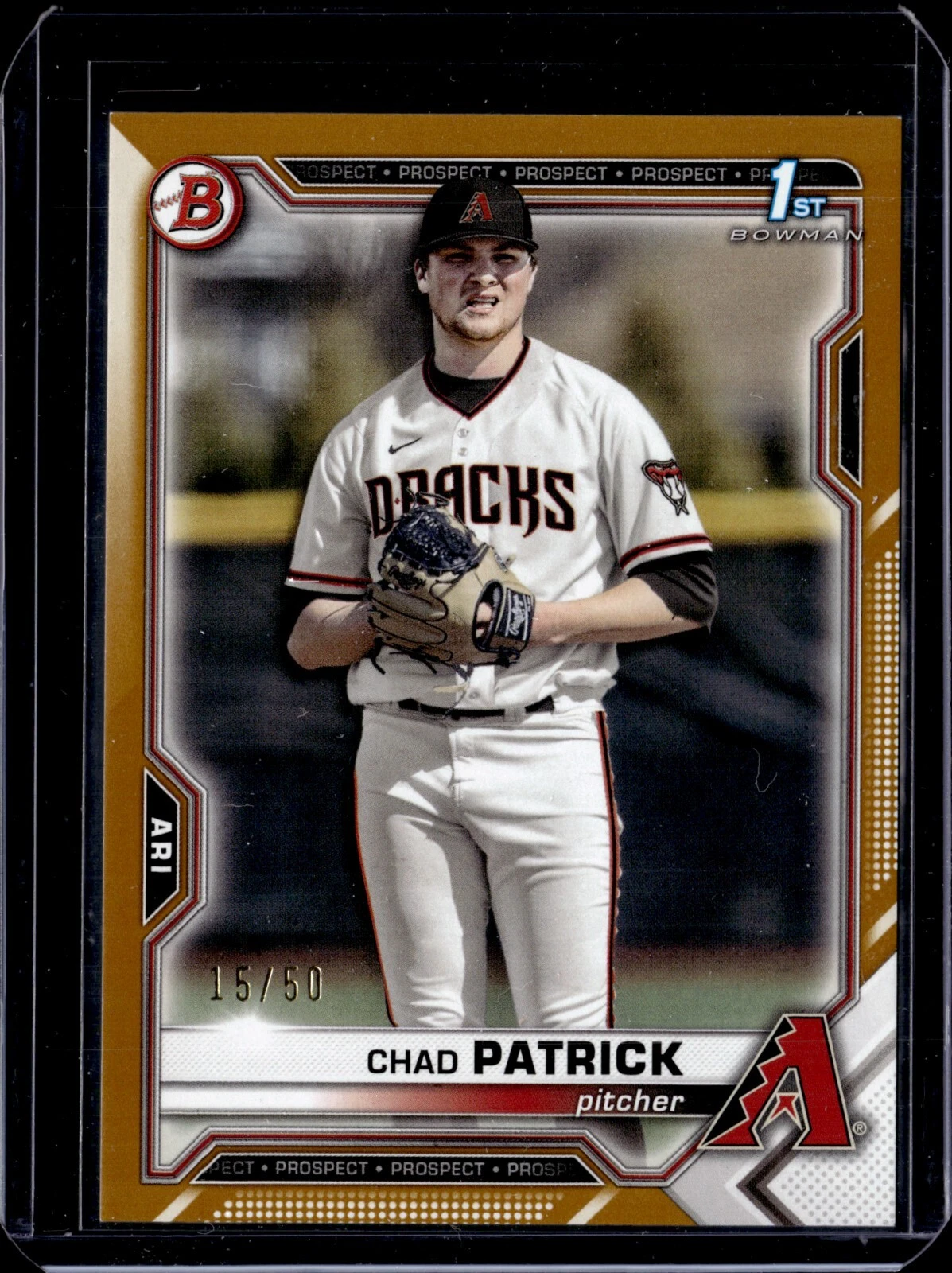 Chad Patrick trading card
