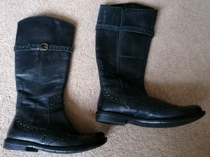hush puppies knee high boots uk