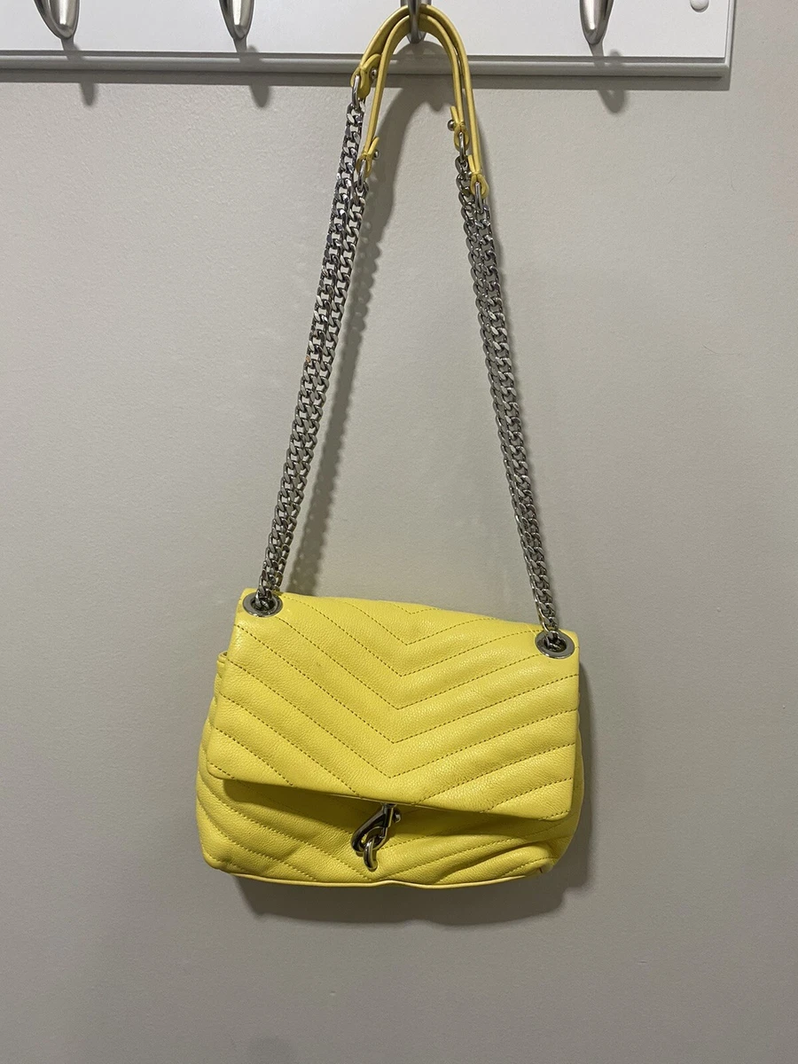 Yellow rebecca minkoff bag new arrivals