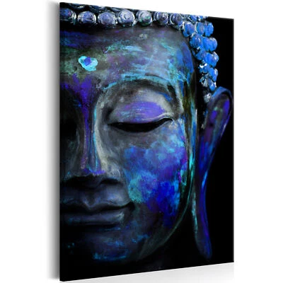 Buddha Figur Zen Asia Orient VLIES LEINWAND DEKOBILDER WANDBILDER XXL WOHNZIMMER - Bild 1 von 3