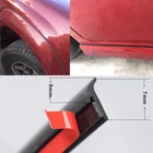 5M Slanted T Seal Strip Rubber Car Bumper Fender Trim Molding Weatherstrip Black