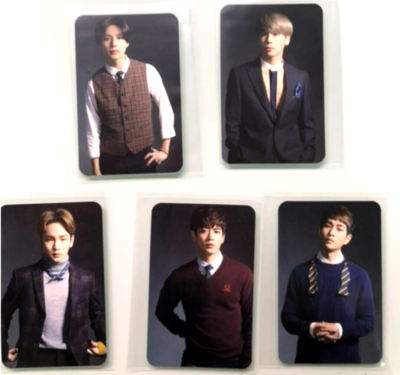 SHINee Your Number Photocard Ⅽomplete Set of 5 TAEMIN KEY MINHO