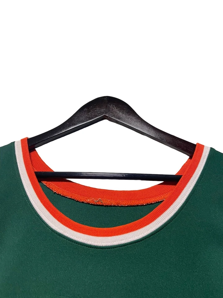 Vintage RICK BARRY University Of Miami Hurricanes 1964 Throwback NCAA Jersey 2XL - Image 4 of 4