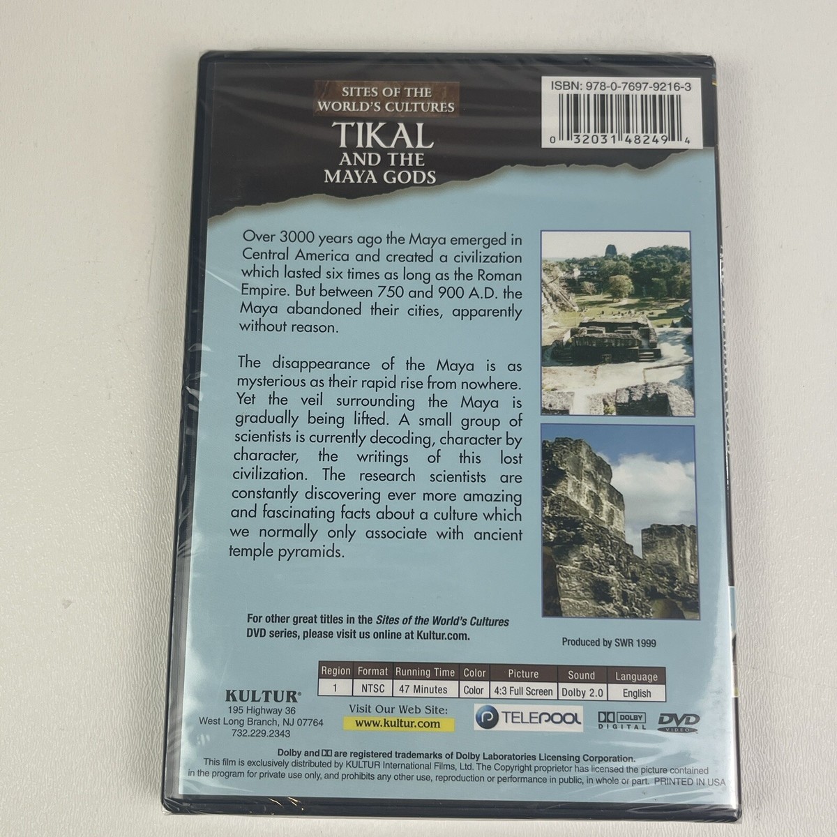 (未使用･未開封品)Tikal &amp; Maya Gods: Sites of the World&#39;s Cultures [DVD] [Import] s-l400.jpg