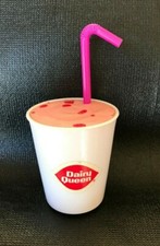 TIKES PLAY FUN WITH FOOD  DQ DAIRY QUEEN STRAWBERRY MILK SHAKE ICE CREAM  STRAW