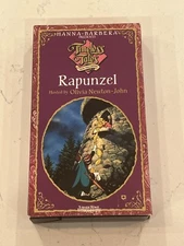 Timeless Tales Rapunzel VHS Olivia Newton John Hanna-Barbera 1990 Cartoon & Live