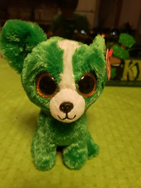 Ty Beanie Boos Dill The Green Dog Show 2015 W/all Tags 6in Current for sale online | eBay
