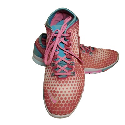 Nike Free 5.0 Shoes Womens 10 Connect 2 Running Shoes Honeycomb Pink turquoise L