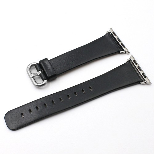 Soft Genuine Leather Strap Band for Apple Watch 10 9 8 7 SE 44/41/45/42/46/49mm - Picture 11 of 13