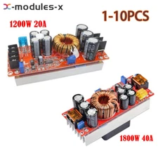 1-10PCS 1800W 40A/1200W 20A DC-DC Boost Converter Step Up Power Supply Module U