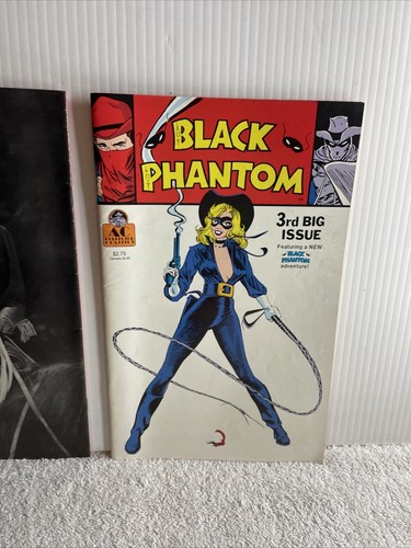Lot Of 2 AC Comics 1989-1990 Black Phantom #1,#3 - Picture 4 of 5