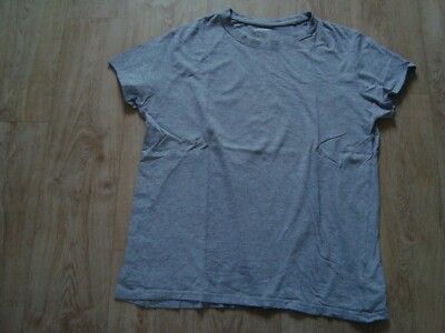 Herren Männer Sommer Top Shirt T-Shirt kurzarmig von LIVERGY Gr. 48/50 grau