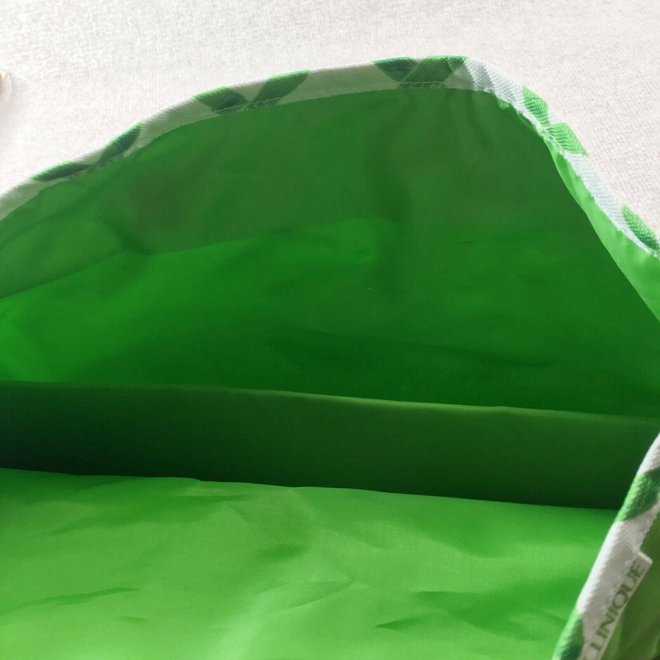 Bolso de Mano Clinique Mujer Verde Blanco Bolso de Mano Madera Handel Ligero Nuevo Foto 4 de 4