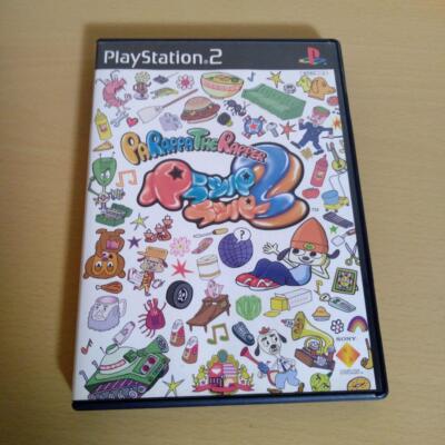PaRappa the Rapper 2 Sony Playstation 2 PS2 PS Boxed Manual Japan