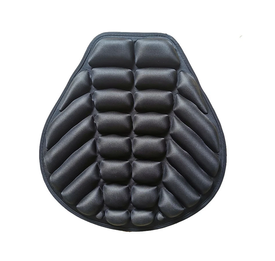 1 X мотоцикла мотоцикла 3D комфорт сиденье подушка подушечка давления крышка - Изображение 4 из 4