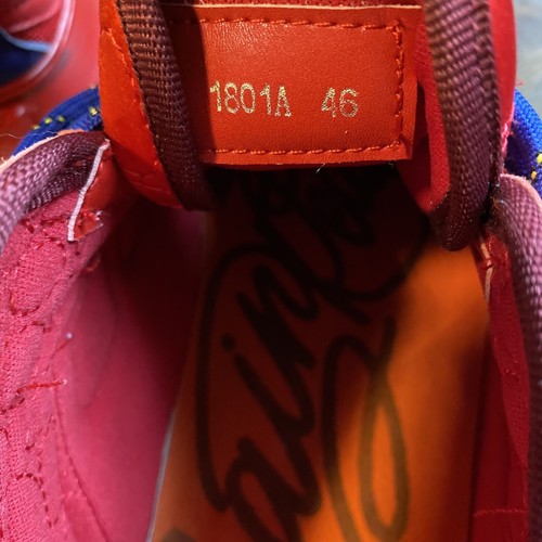 Tenis rojas Versace reacción en cadena talla 46 - Imagen 6 de 7