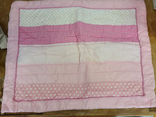 Pottery Barn Kids "Pink Patterned Stripes" Standard Sham