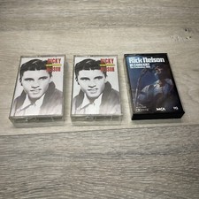Ricky Nelson Cassettes Lot Of 3