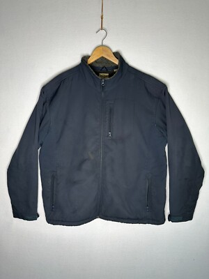 RedHead Navy Utility Zip Up Coat with Pockets Men's XL