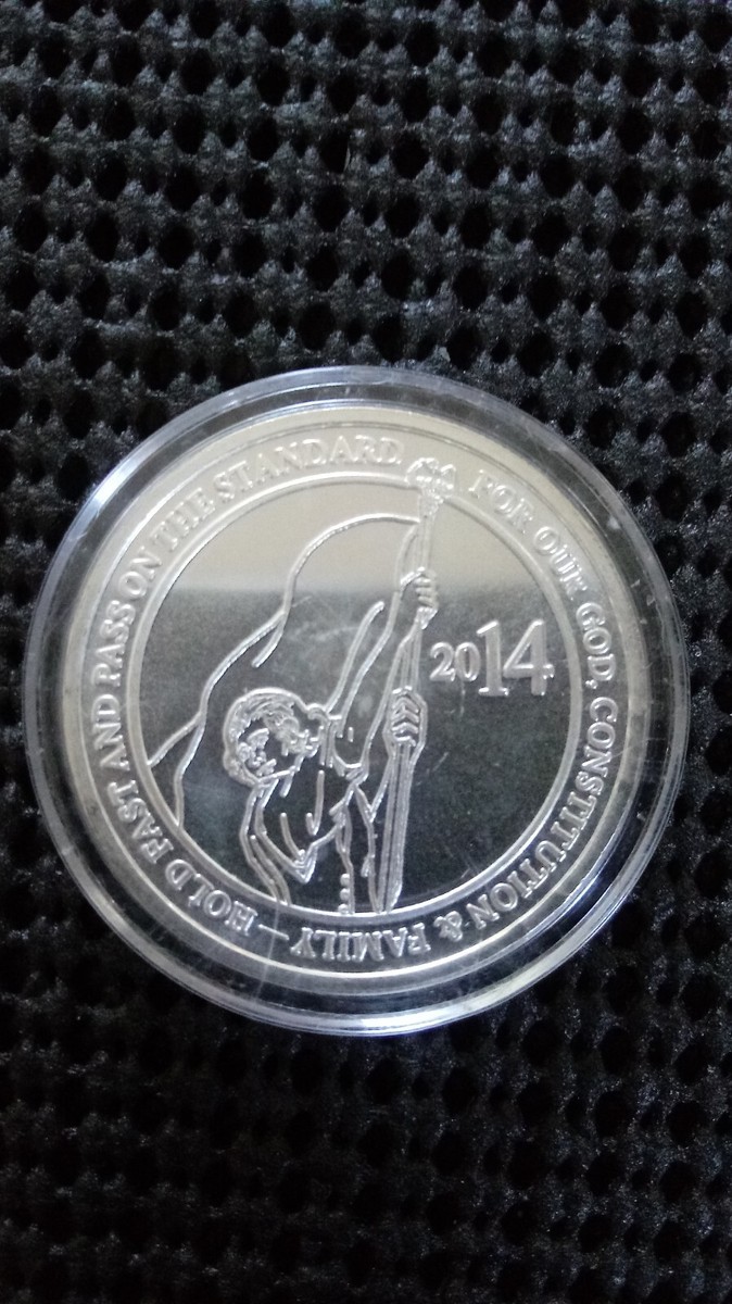 RARE Goldline 2014 Glenn Beck Designed “Plant the Truth” Silver 1