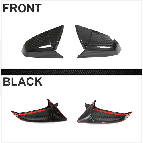 Tapas de espejo de carbono DRY espejo retrovisor exterior se adapta a Tesla Model S Plaid 21UP - Imagen 10 de 11