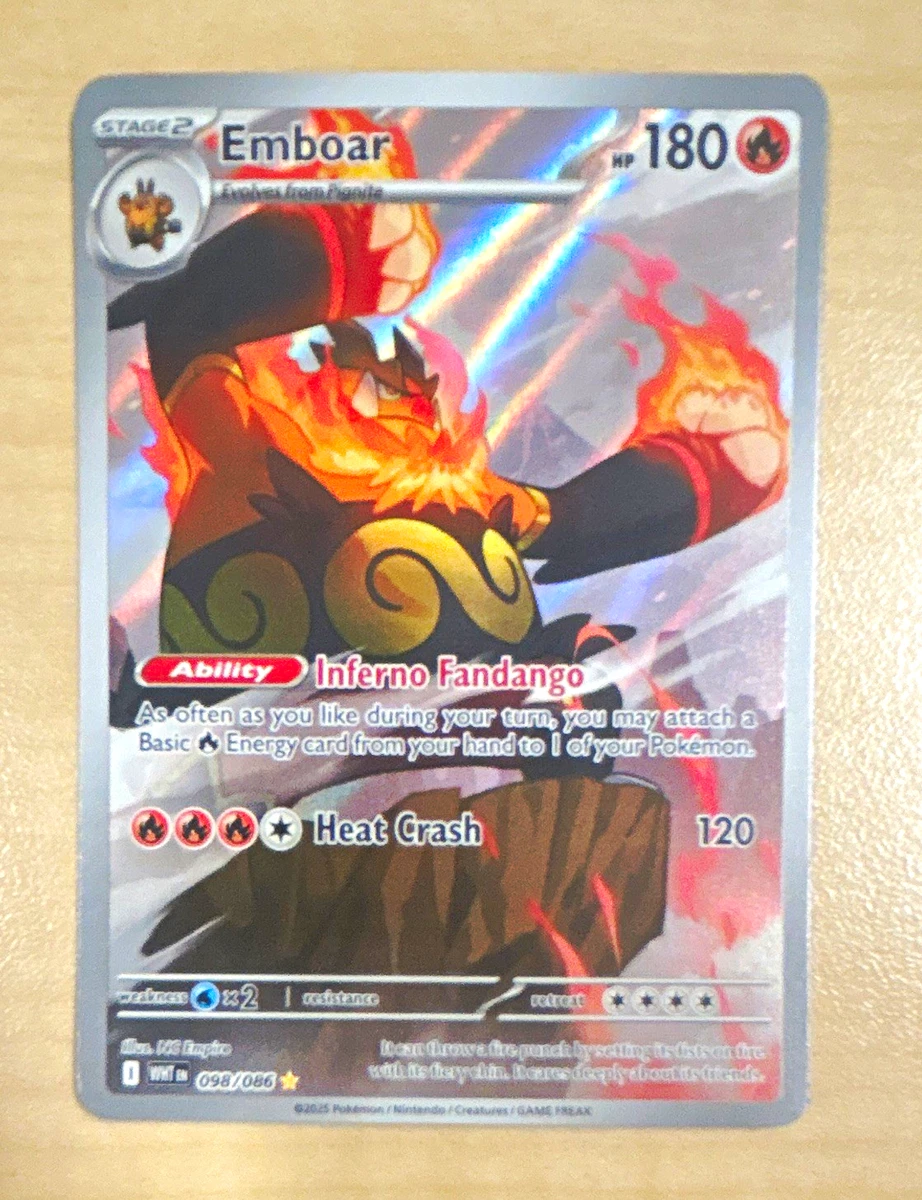 25+ Pokemon Emboar for sale | Updated Oct 2026