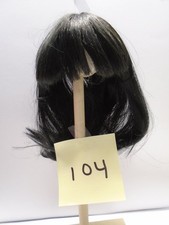 Doll Wig Synthetic Sze 8 Color Black Long Straigh Style No Manufacturer Name