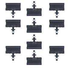 10 Pcs Quick Change Tool Post Boring Turning Holder AXA 2# 250-102 6-12"