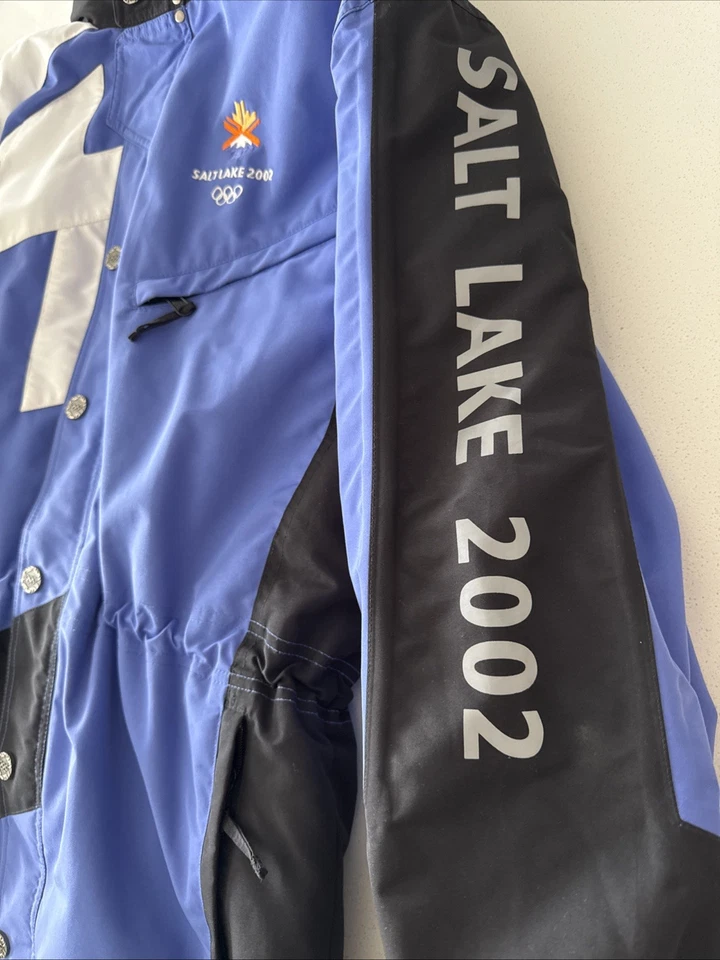 2002 Salt Lake City Olympics Hooded Jacket Snowboard Ski Coat Women’s Small - Image 4 of 4