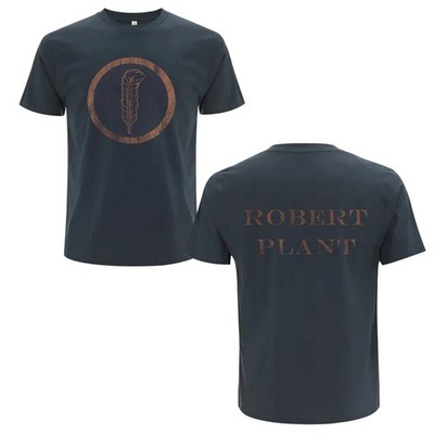 Robert Plant Feather Logo Graphic T-shirt