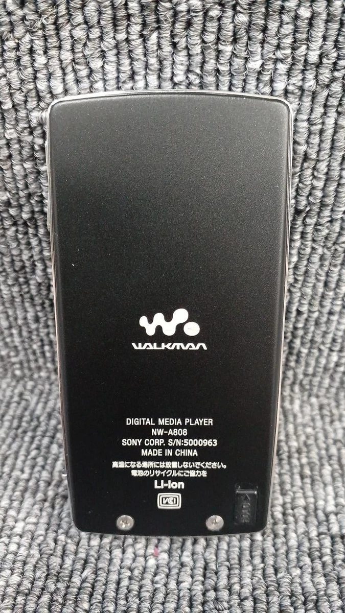Lecteur audio vidéo numérique Sony Walkman NW-A808 8 Go avec manuel