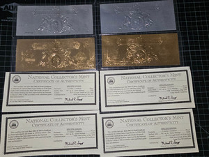 National Collector's Mint 2002 & 2003 Gold and Silver