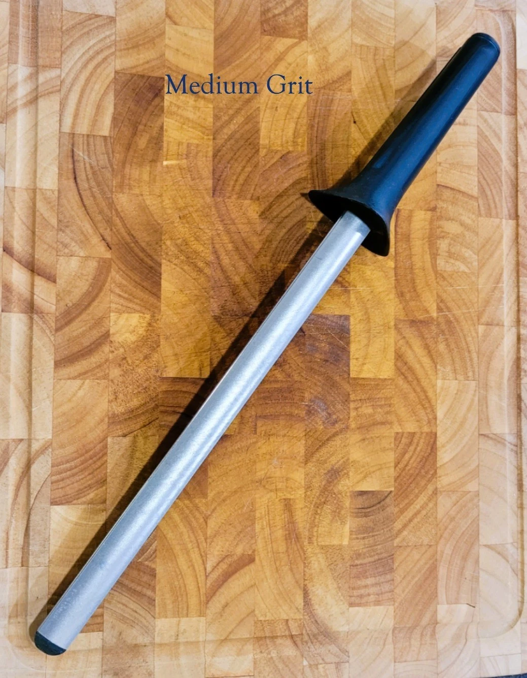 The Ultimate Edge Diamond Knife Sharpener, 3-Sided 12" Masterchef