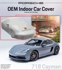 2017-2025 Porsche 718 Cayman Genuine Oem Indoor Car Cover 982-044-000-02