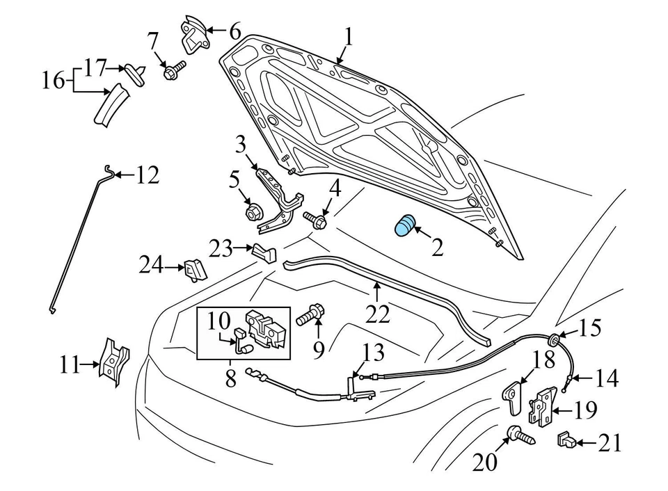 2012-2013 VW GOLF R - Rubber Bumper / STOP SET 867827500 - Image 2 of 3